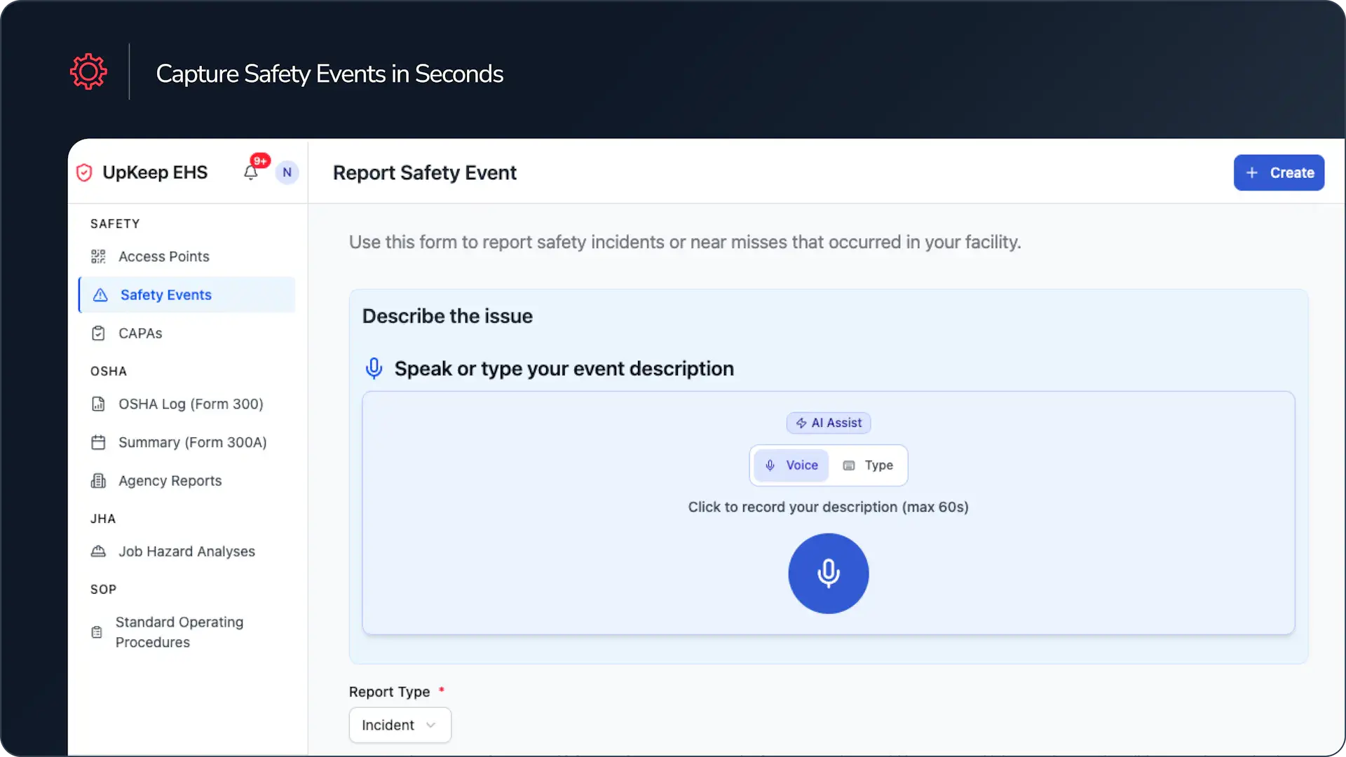 ehs-report-safety-event